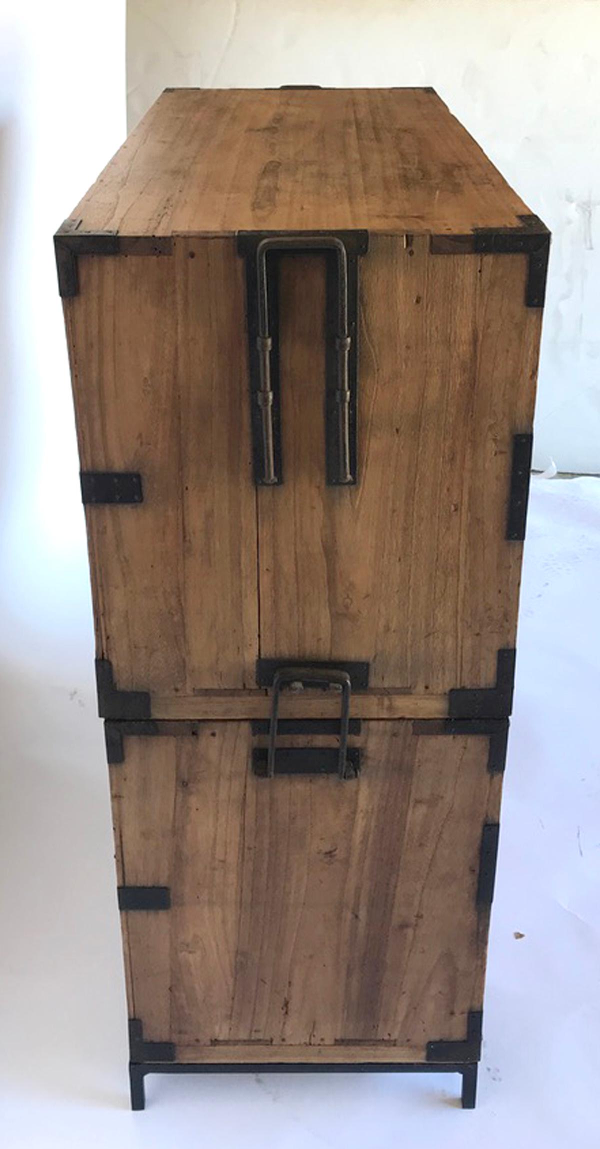 Antique Japanese Tansu on Custom Stand 4