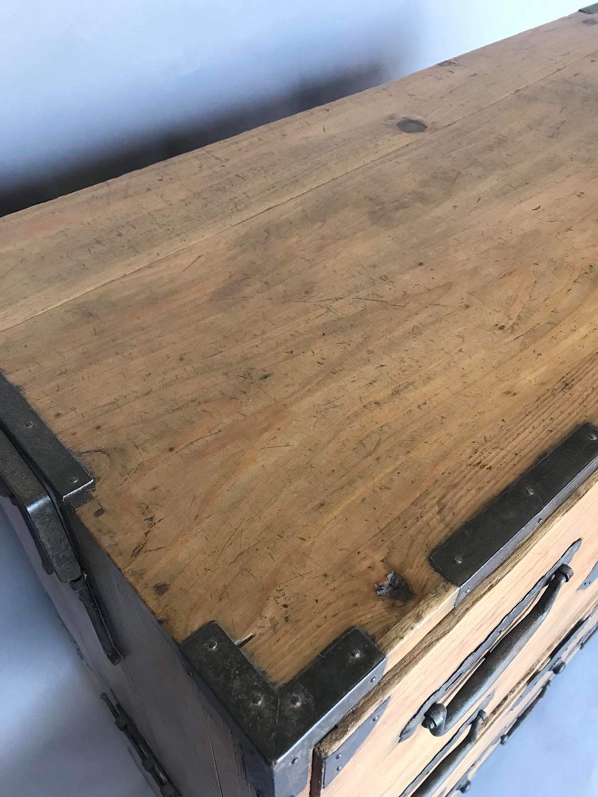 Antique Japanese Tansu on Custom Stand 7