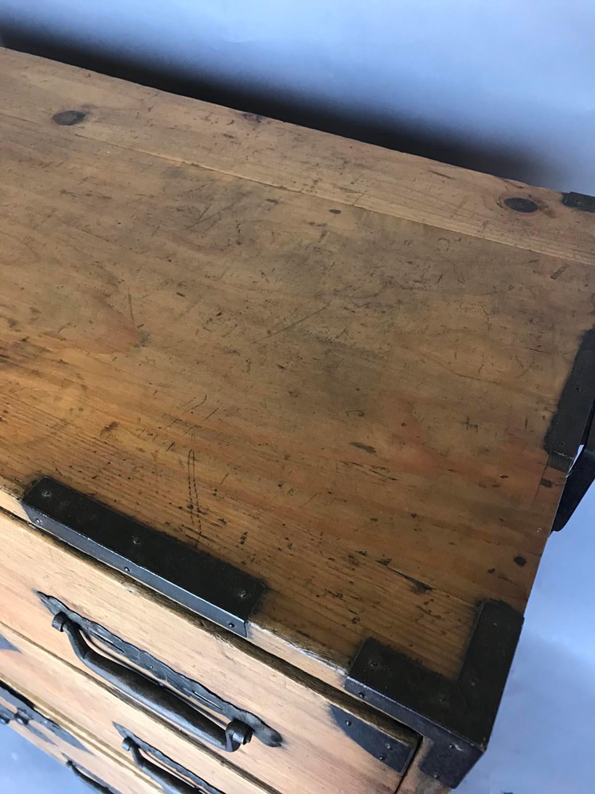 Antique Japanese Tansu on Custom Stand 8