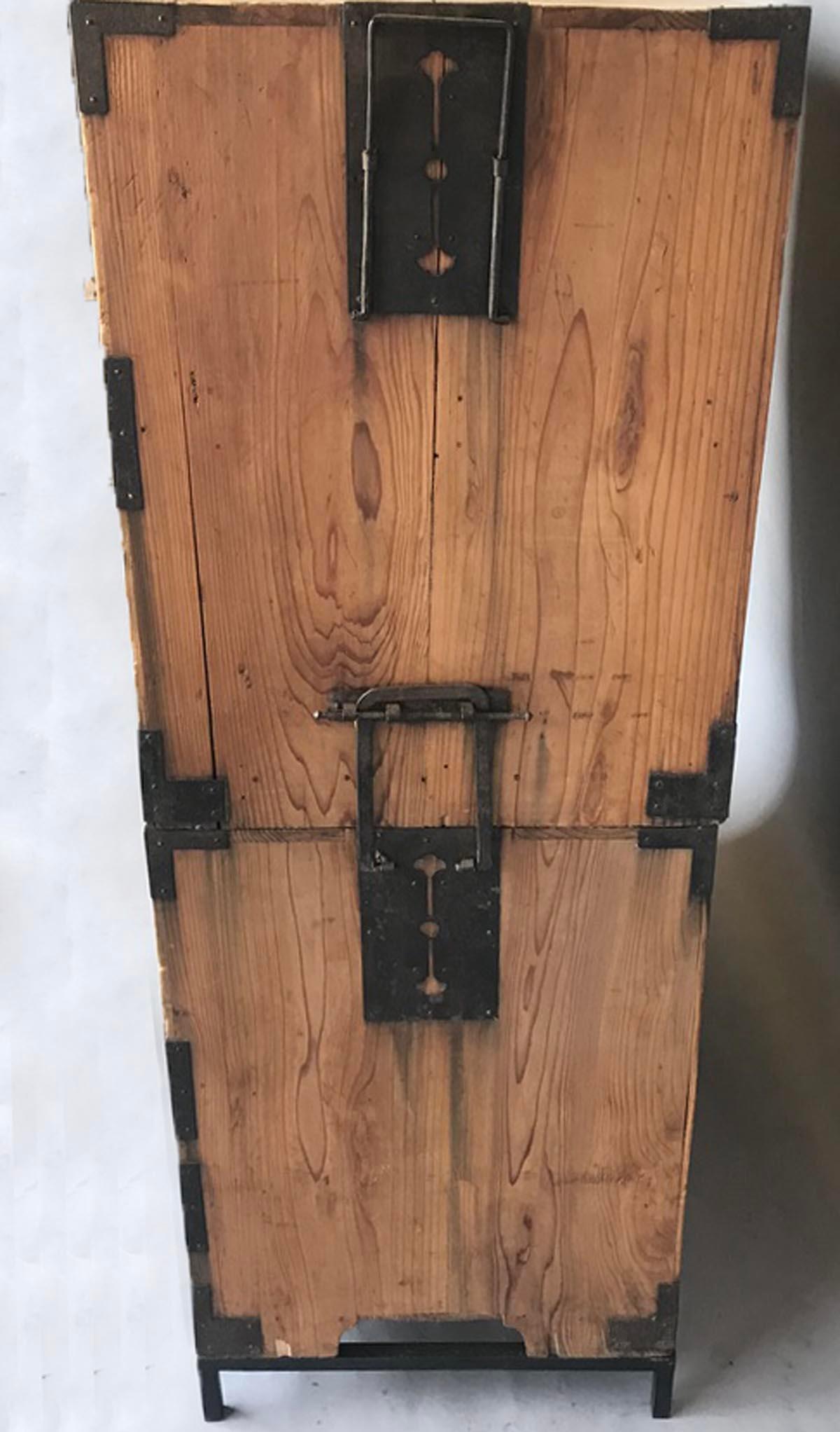 Antique Japanese Tansu on Custom Stand 11