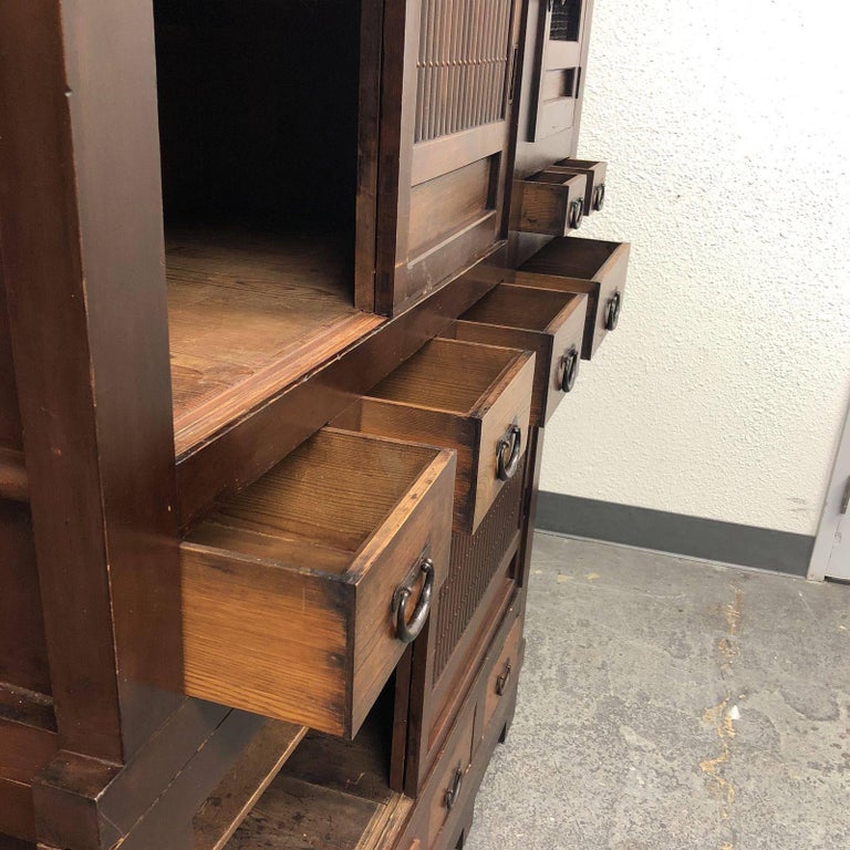 Antique Japanese ThreePiece Tansu For Sale at 1stDibs