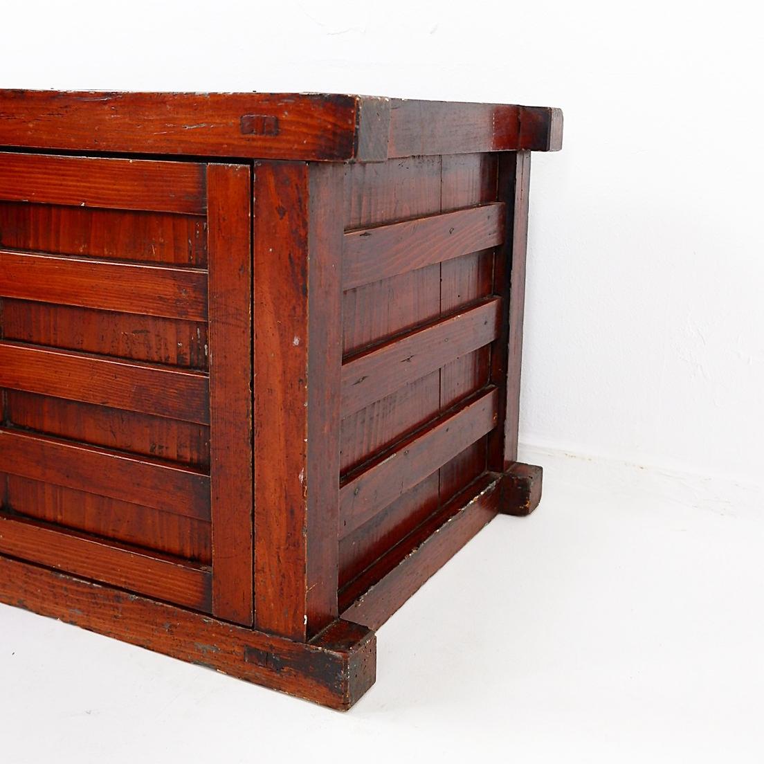 Antiguo todana tansu japonés - 20 en venta 7
