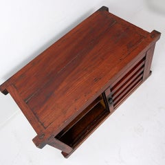 Antique Japanese Todana Tansu, Wood and Iron, 20th Century Design