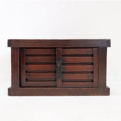 Antique Japanese todana tansu.