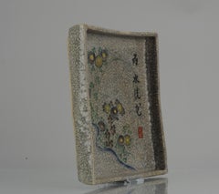 Antique Japanese Tray for Water FLowers and Calligraphy, 19th/20th Century