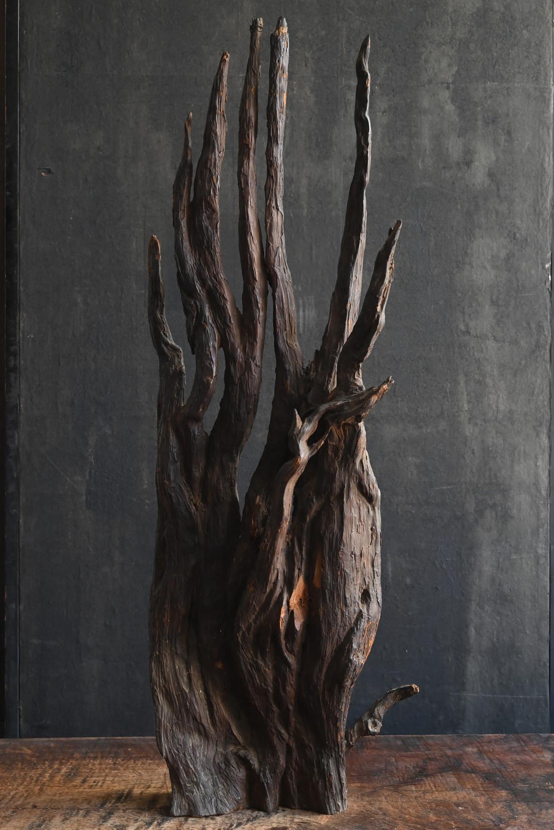 Antico oggetto giapponese a forma di radice d'albero / 1868-1920 / ornamento Wabi-sabi in vendita 3