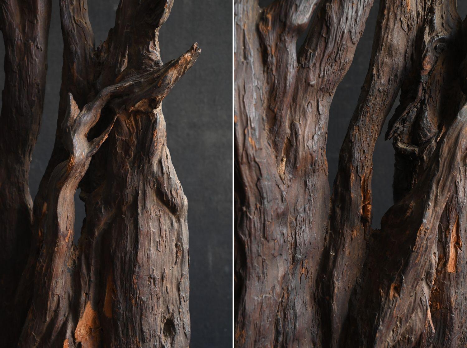 Antico oggetto giapponese a forma di radice d'albero / 1868-1920 / ornamento Wabi-sabi in vendita 6