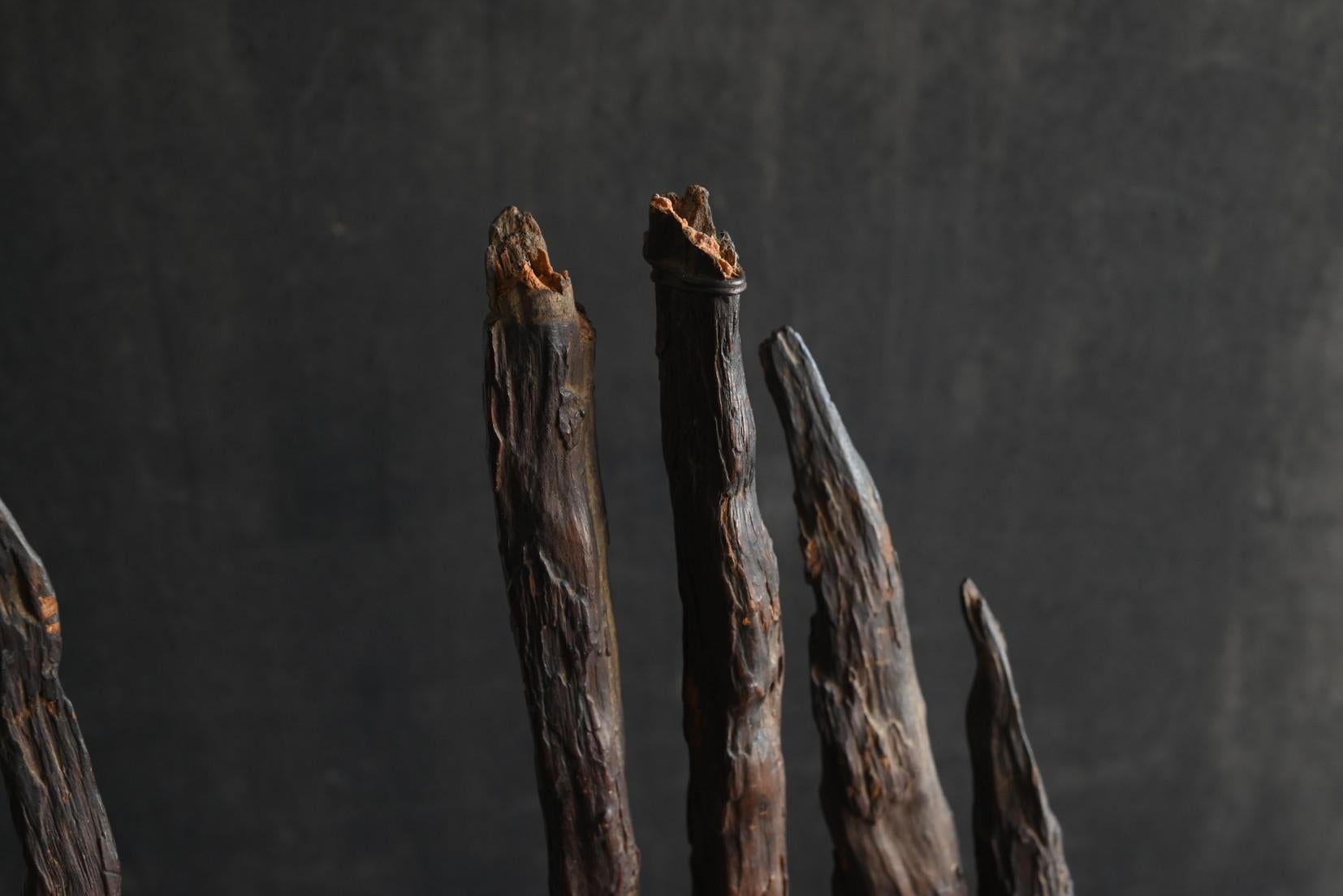 Antico oggetto giapponese a forma di radice d'albero / 1868-1920 / ornamento Wabi-sabi in vendita 9