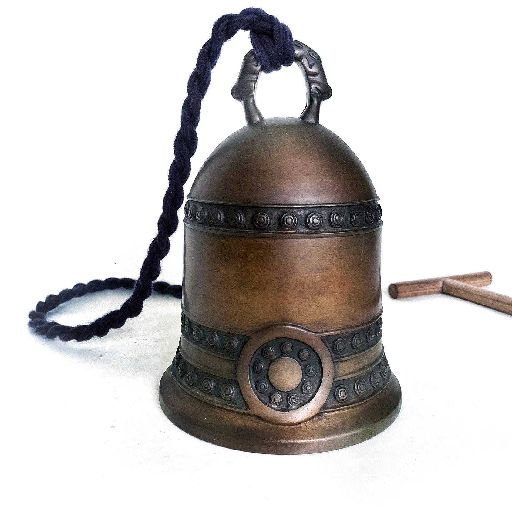 Japanese Vintage Bronze Buddhist Bell KANE Orin etc 