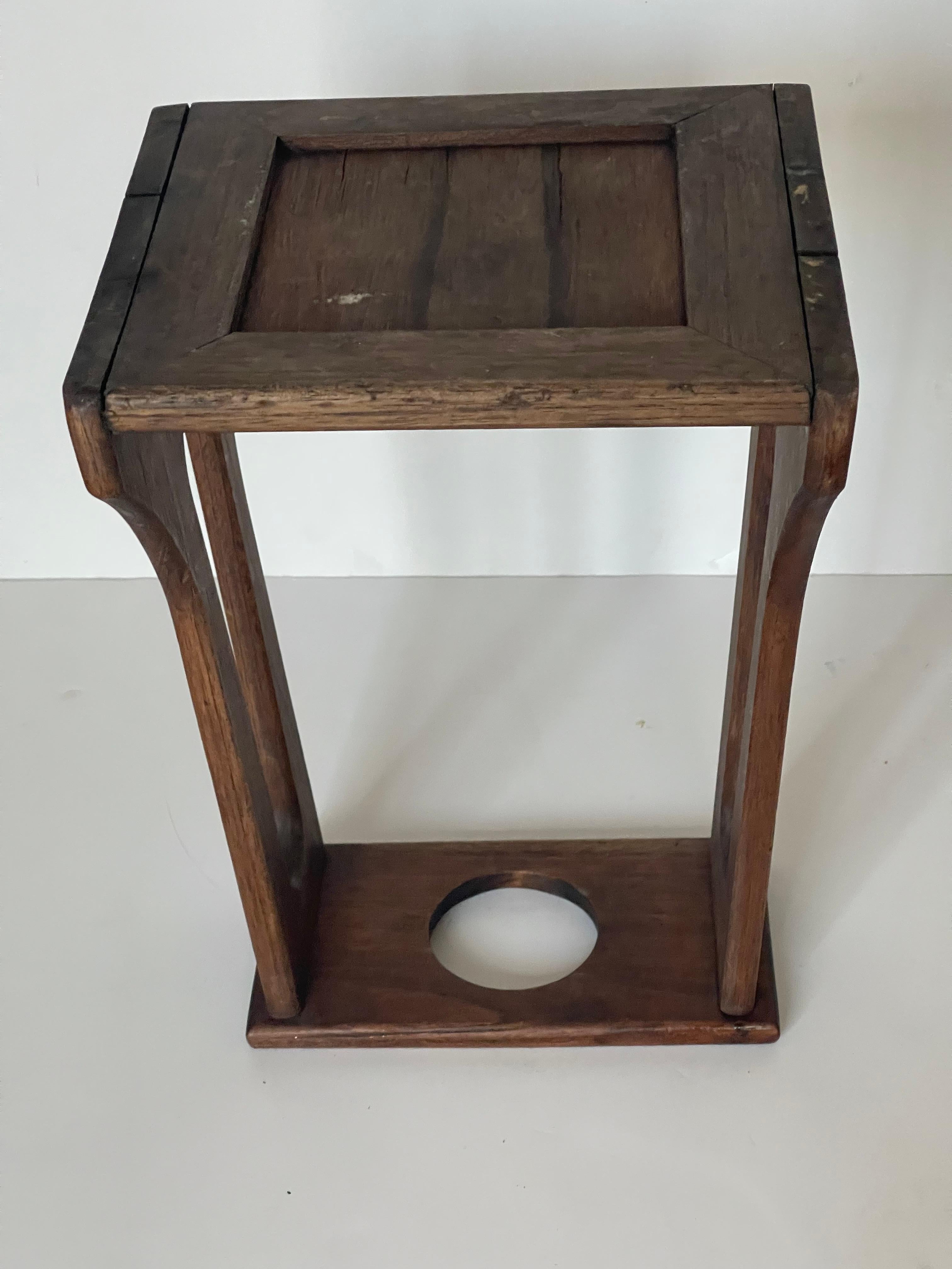 Early 20th Century Antique Japanese Umbrella Stand Handmade For Sale