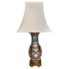 Antique Japanese Urn Converted to Lamp