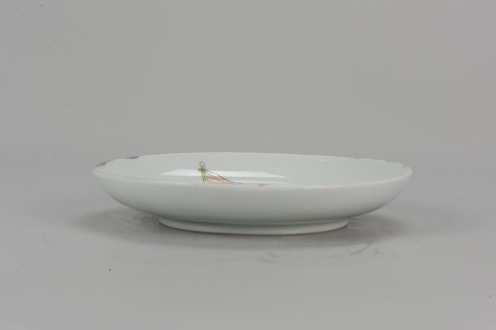 A Rare Porcelain Dish, Arita Kilns.

Additional information:
Material: Porcelain & Pottery
Type: Plates
Region of Origin: Japan
Country of Manufacturing: China
Period: 19th century, 20th century
Age: Pre-1800
Condition: 1 chip and a baking flaw.