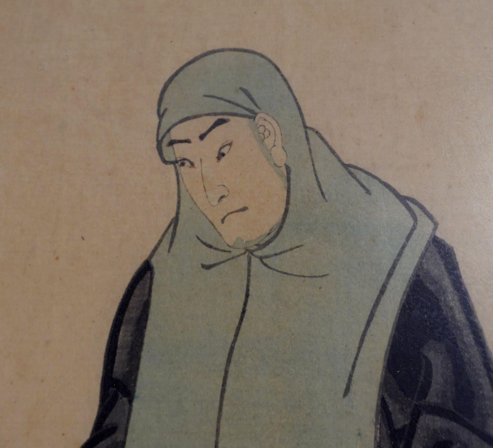 Antique Japanese Woodblock Print by Utagawa Toyokuni III, 三代歌川豊国 For Sale 2