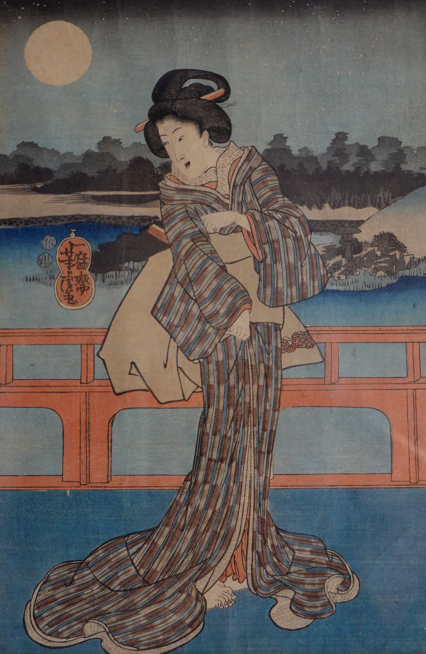antique japanese woodblock prints