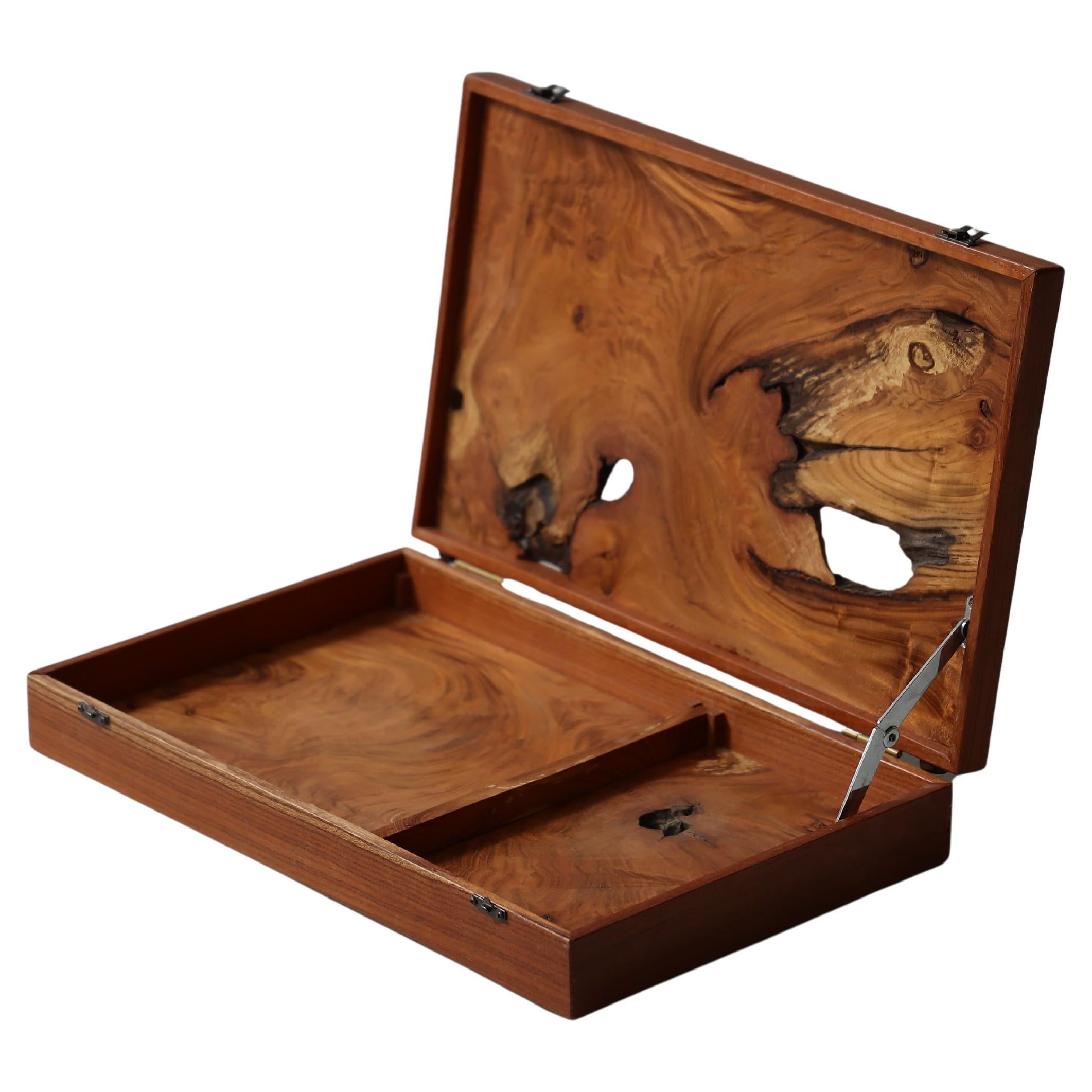 Antique Japanese wooden box , Japandi, Wabi-sabi