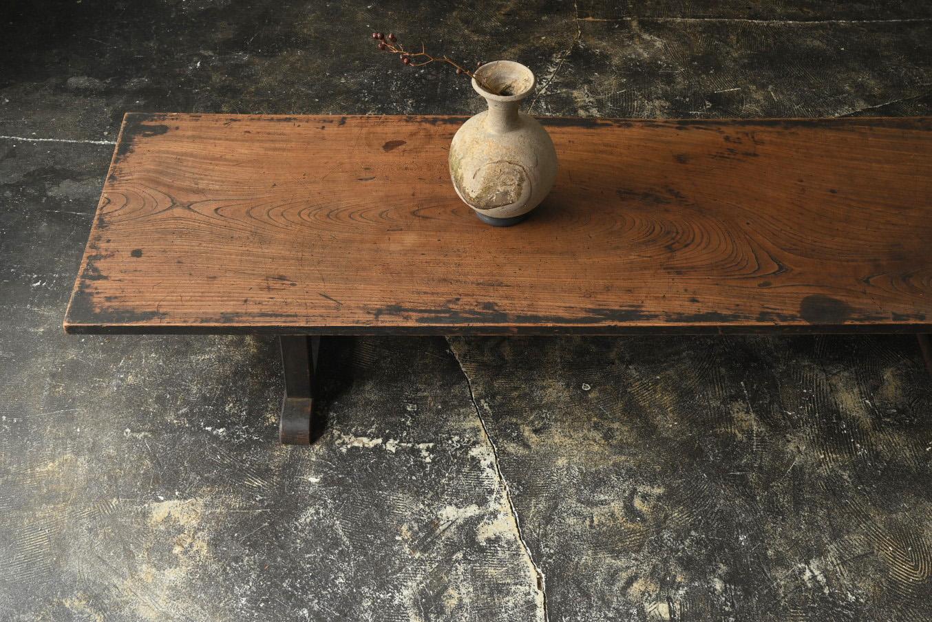 Antique Japanese wooden coffee table / 1868-1920 / sofa table / display stand For Sale 10