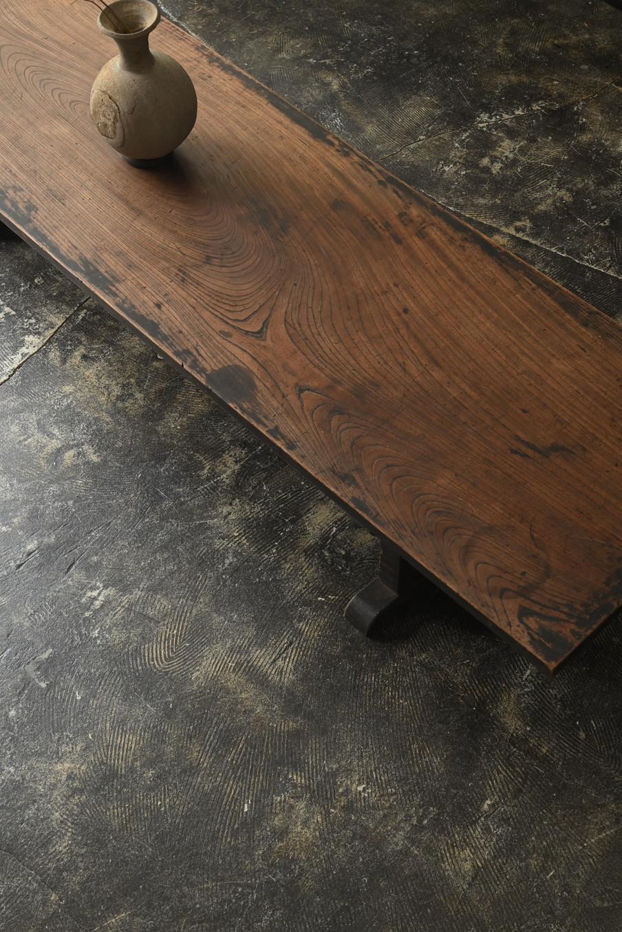 Meiji Antique Japanese wooden coffee table / 1868-1920 / sofa table / display stand For Sale
