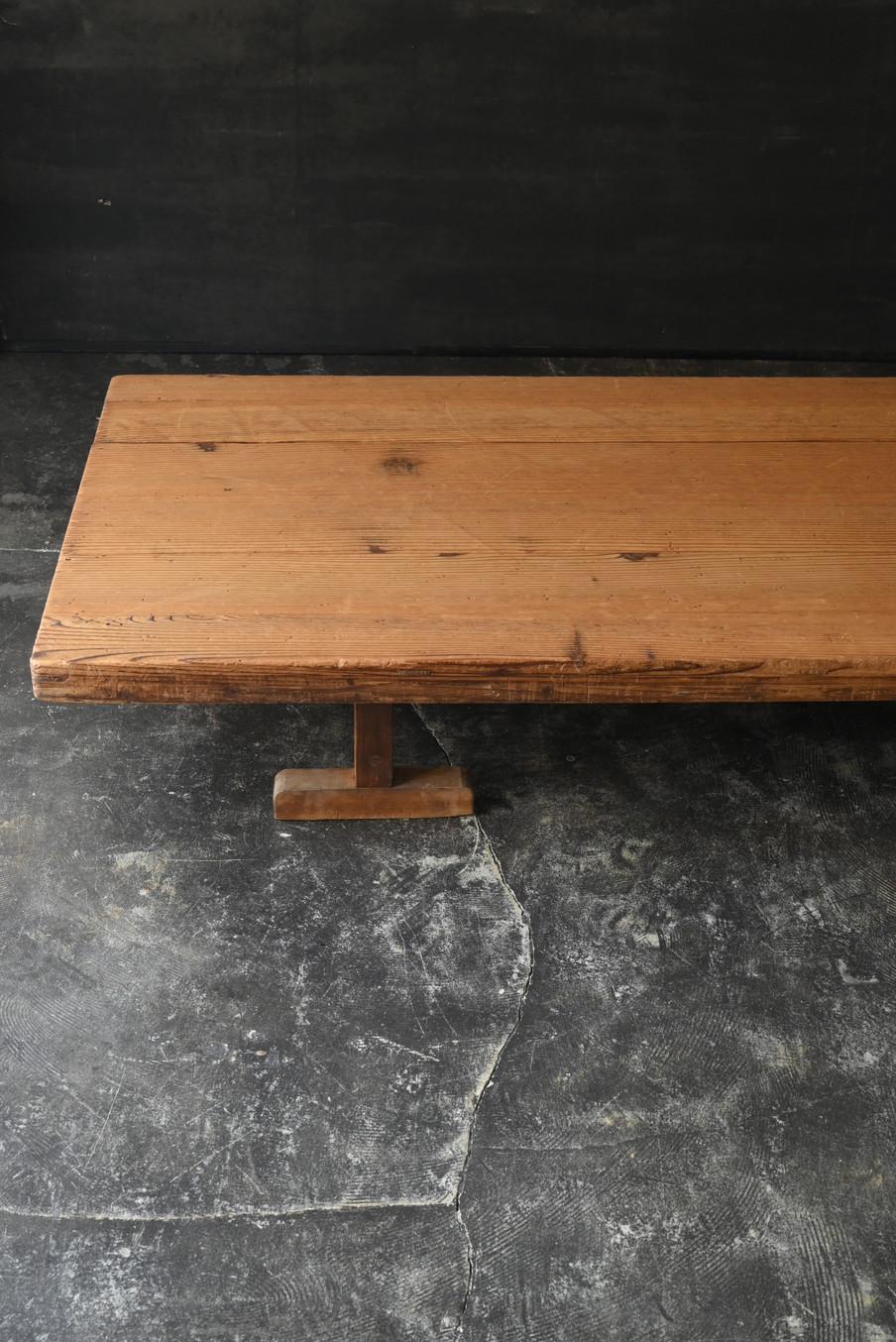 Antique Japanese wooden large low table / 1900-1920 / sofa table 7
