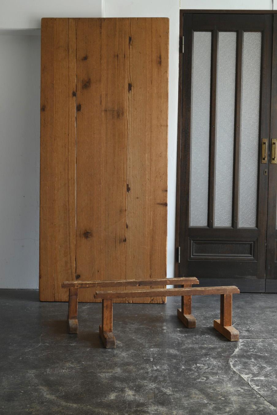 Antique Japanese wooden large low table / 1900-1920 / sofa table 10