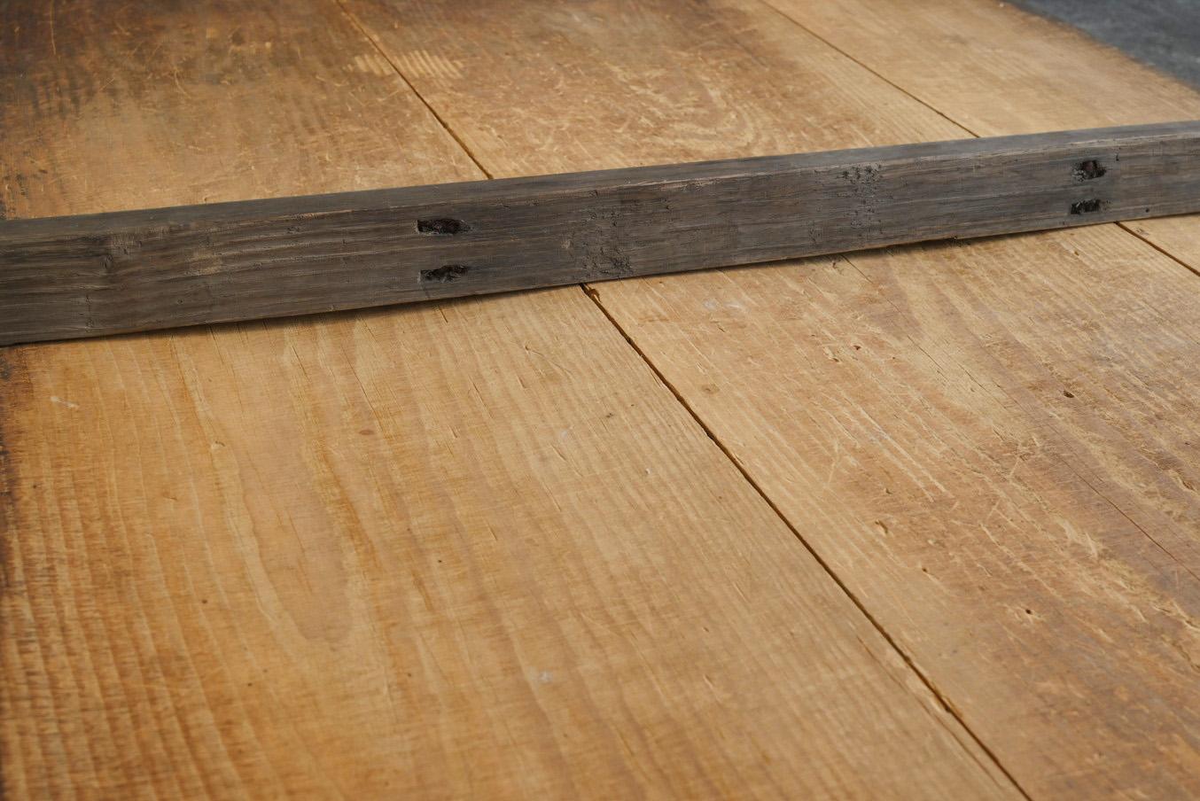 Antique Japanese wooden low table/1868-1920/Wabi-sabi table 6
