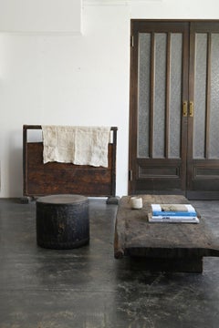 Antique Japanese wooden partition / 19th-early 20th century / Wabi-sabi style