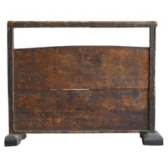Antique Japanese wooden partition / 19th-early 20th century / Wabi-sabi style