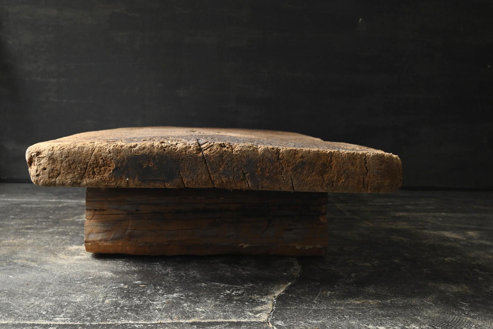 Ancienne table basse japonaise wabi-sabi en bois / 1868-1920 / table de canapé en vente 6