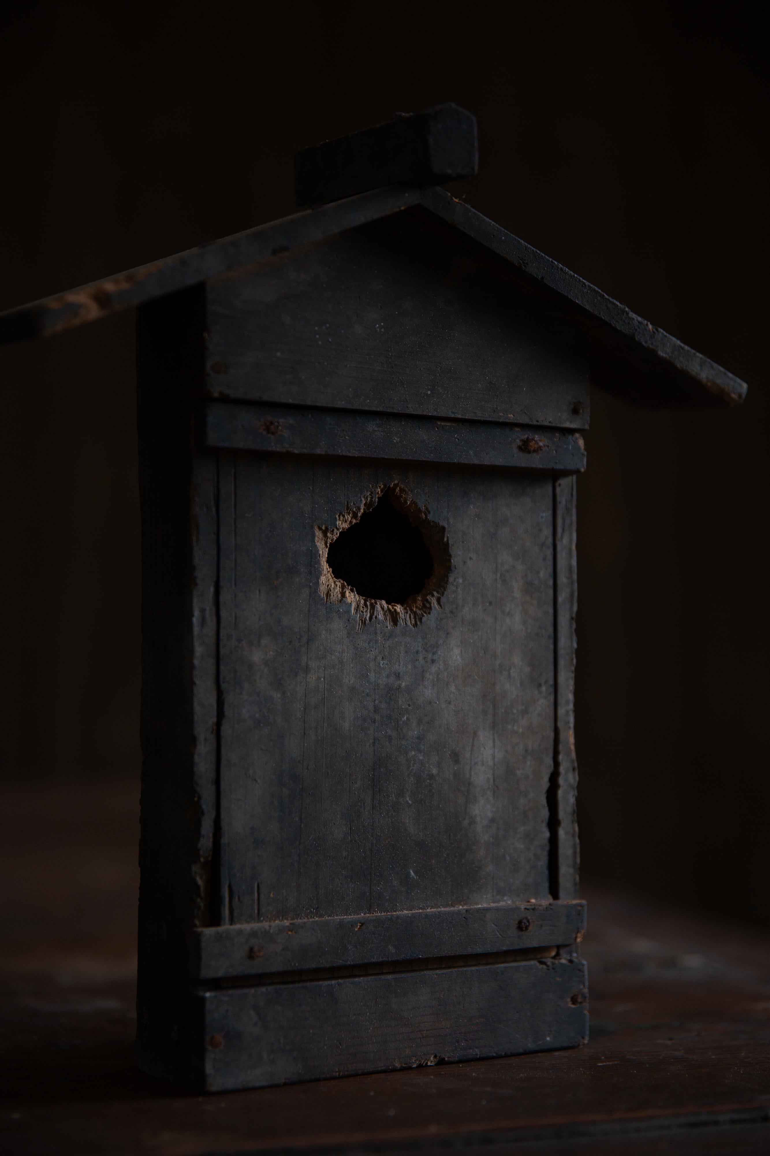 Mini sanctuaire japonais antique Zushi, porte-talisman shintoïste, décoration murale wabi sabi. en vente 3