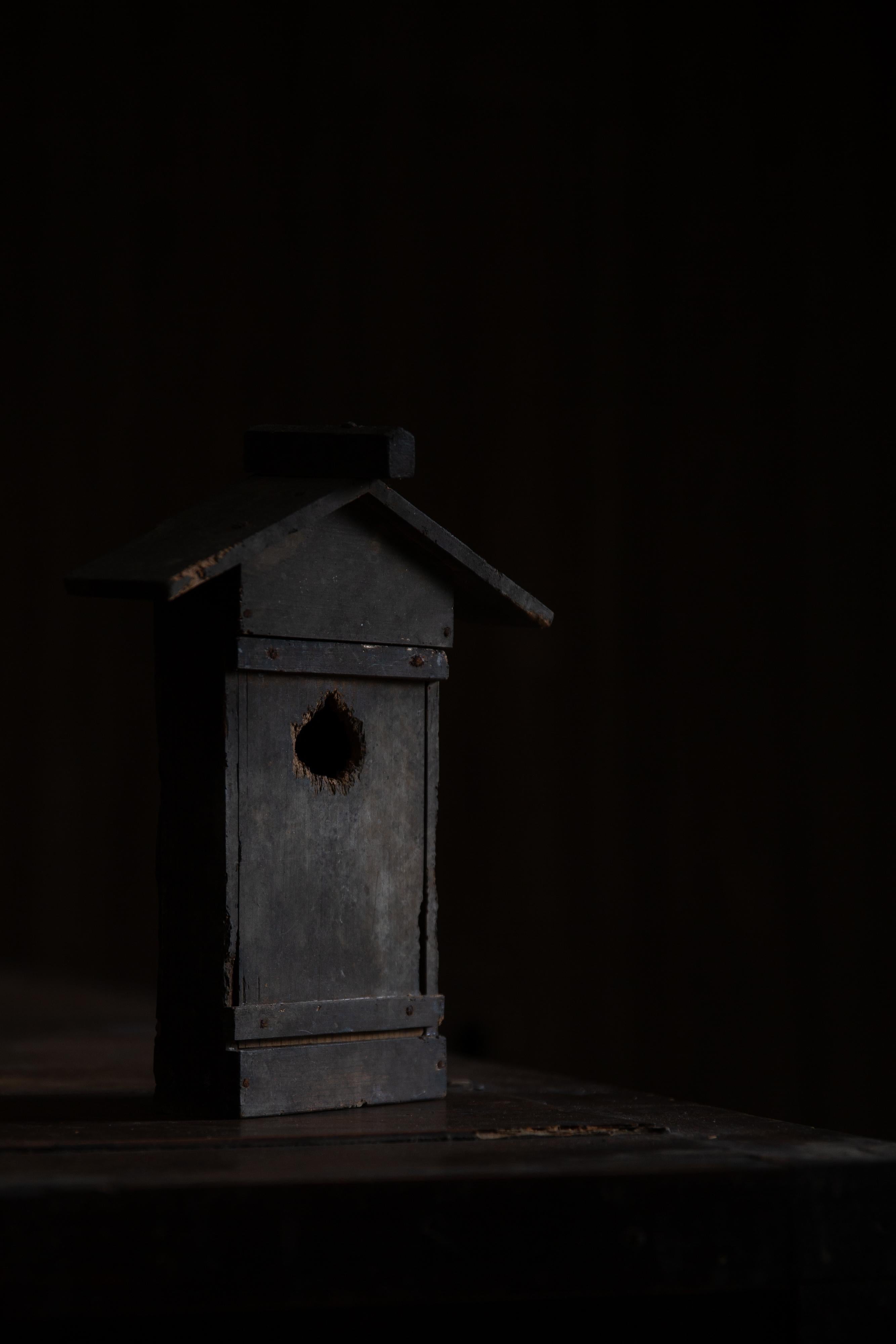 Mini sanctuaire japonais antique Zushi, porte-talisman shintoïste, décoration murale wabi sabi. en vente 8