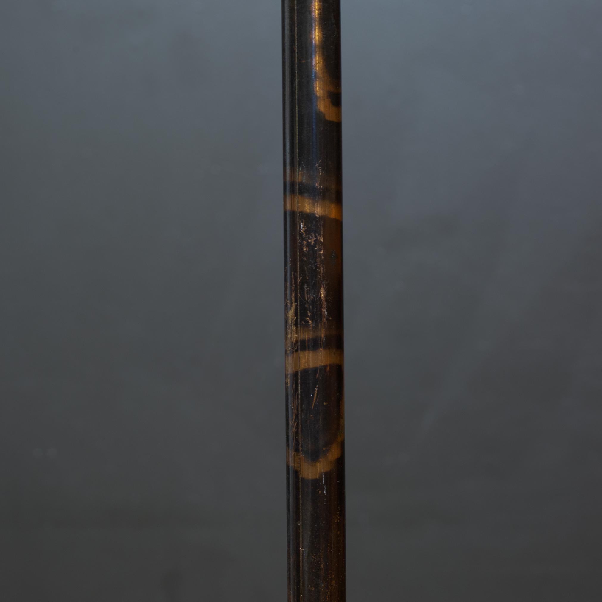 Victorien A.I.C. C.C. Ancien porte-manteau en cuivre japanné c.1880 en vente
