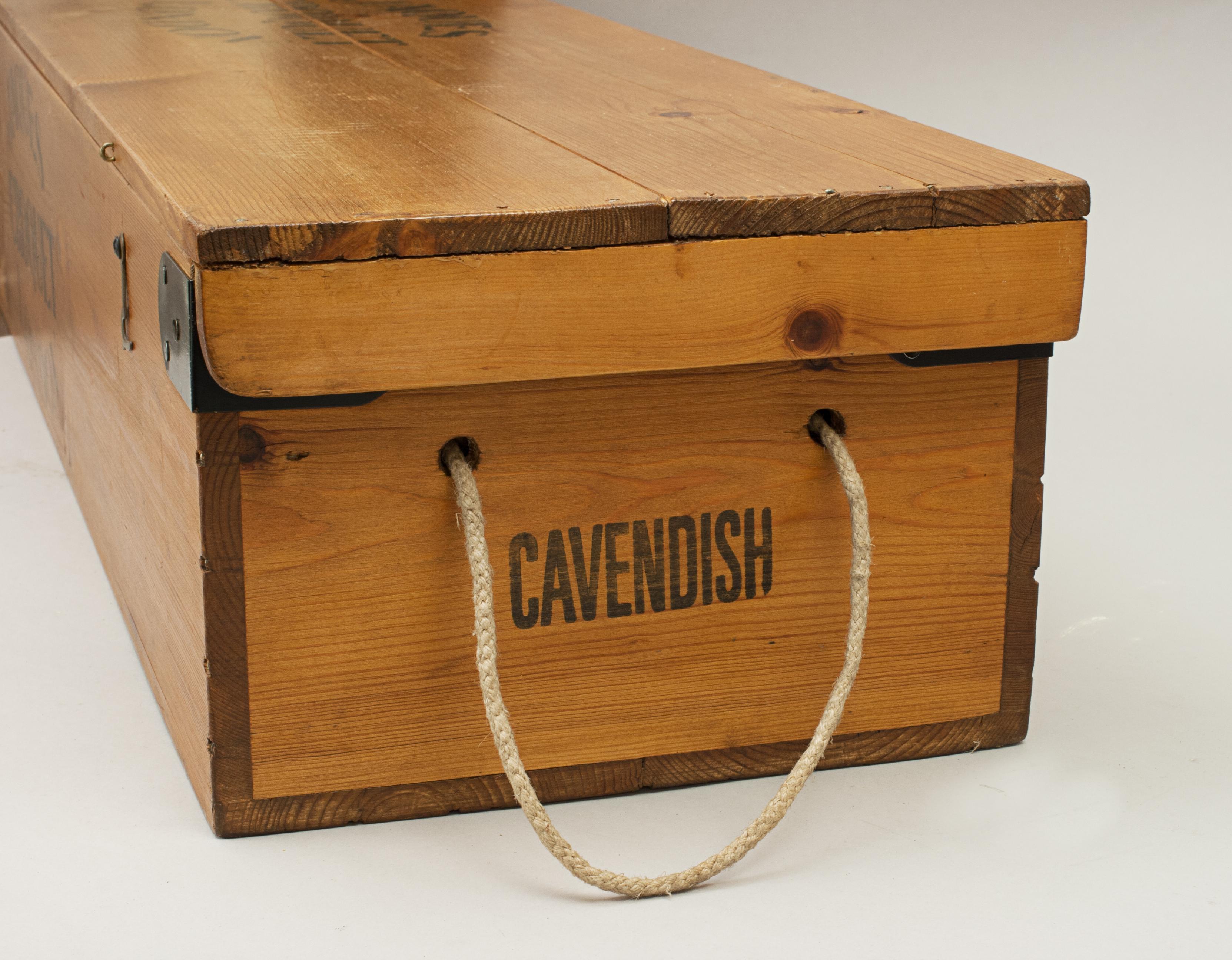 Antique Jaques 'Corrigrip' Croquet Set in Original Pine Box 3