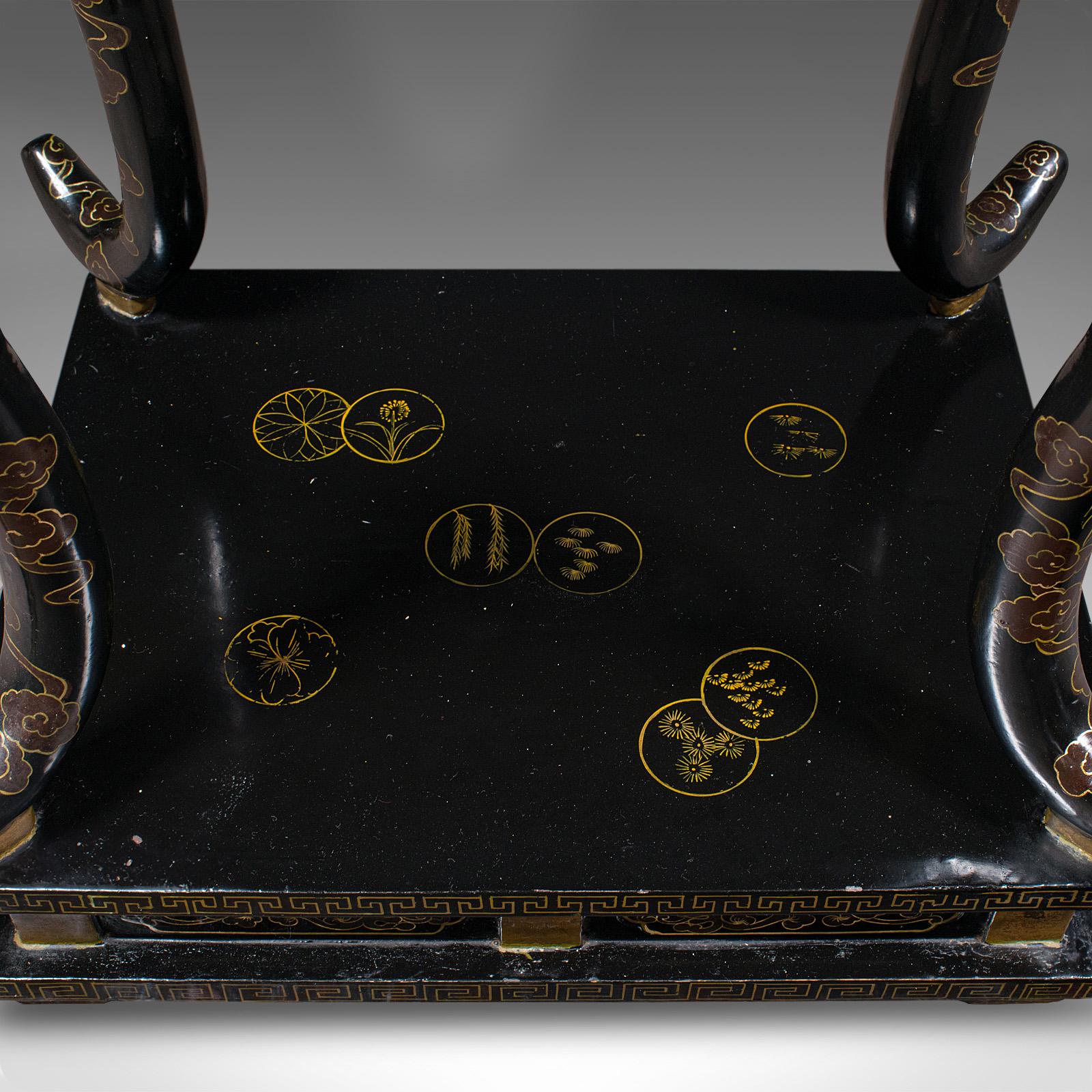 Antique Jardiniere Stand, Japanese, Display Table, Aesthetic Period, Victorian en vente 4