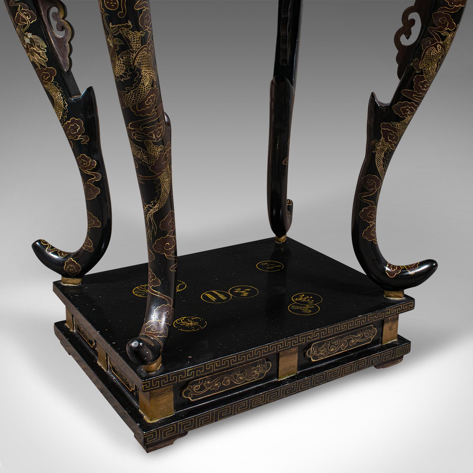Antique Jardiniere Stand, Japanese, Display Table, Aesthetic Period, Victorian en vente 5