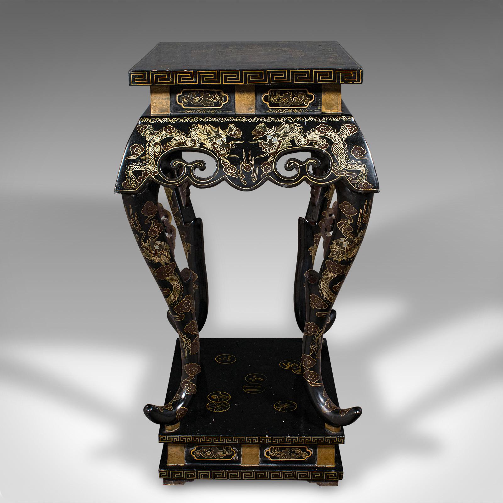 Antique Jardiniere Stand, Japanese, Display Table, Aesthetic Period, Victorian Bon état - En vente à Hele, Devon, GB