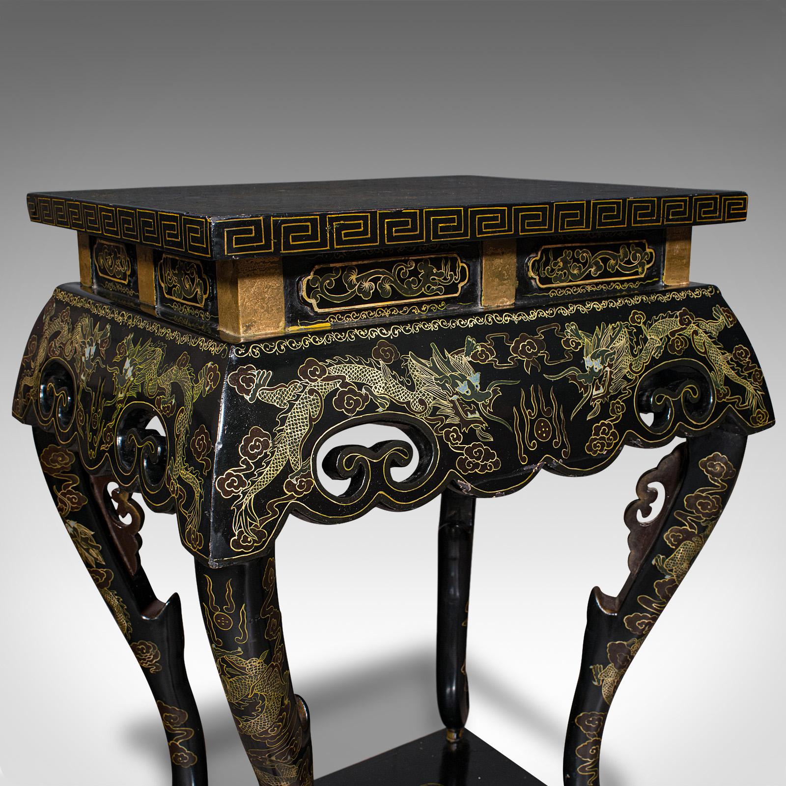 Antique Jardiniere Stand, Japanese, Display Table, Aesthetic Period, Victorian en vente 1