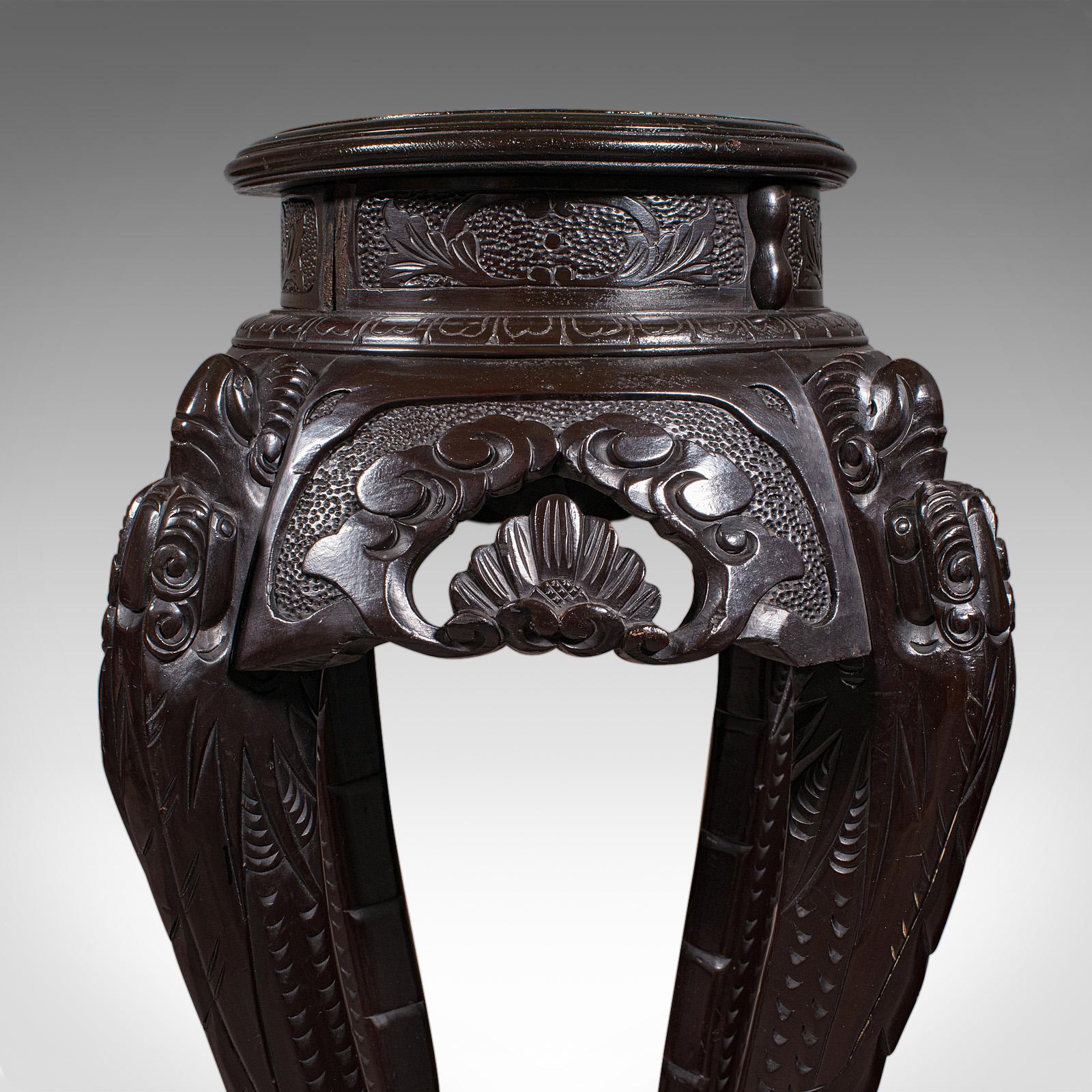 Mesa Jardinera Antigua, Japonesa, Ebonizada, Mesa Jardinera Pórtico, Victoriana en venta 1
