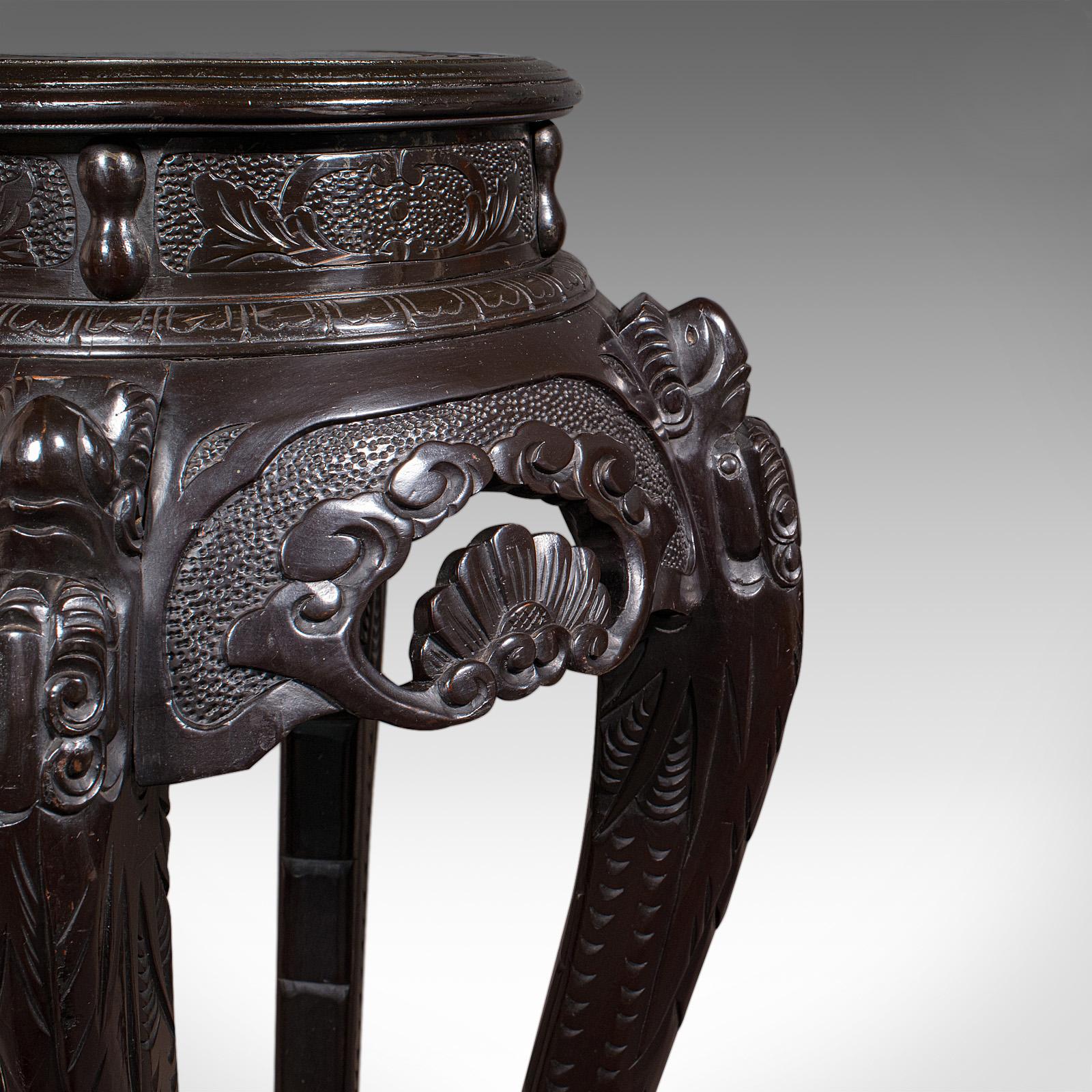 Mesa Jardinera Antigua, Japonesa, Ebonizada, Mesa Jardinera Pórtico, Victoriana en venta 2
