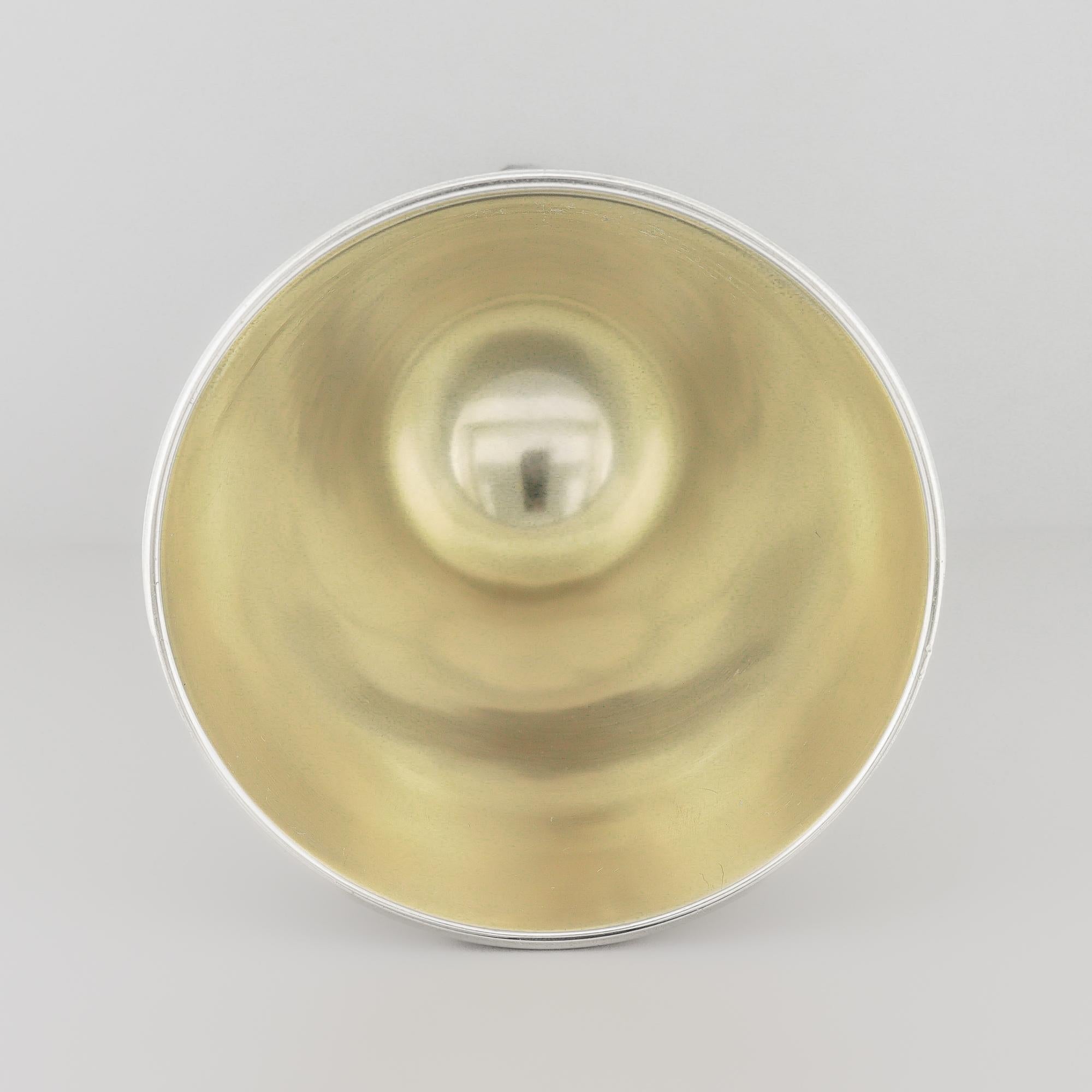 Antico J.E. Coppa Caldwell in argento sterling per la caccia con la testa di volpe in vendita 7