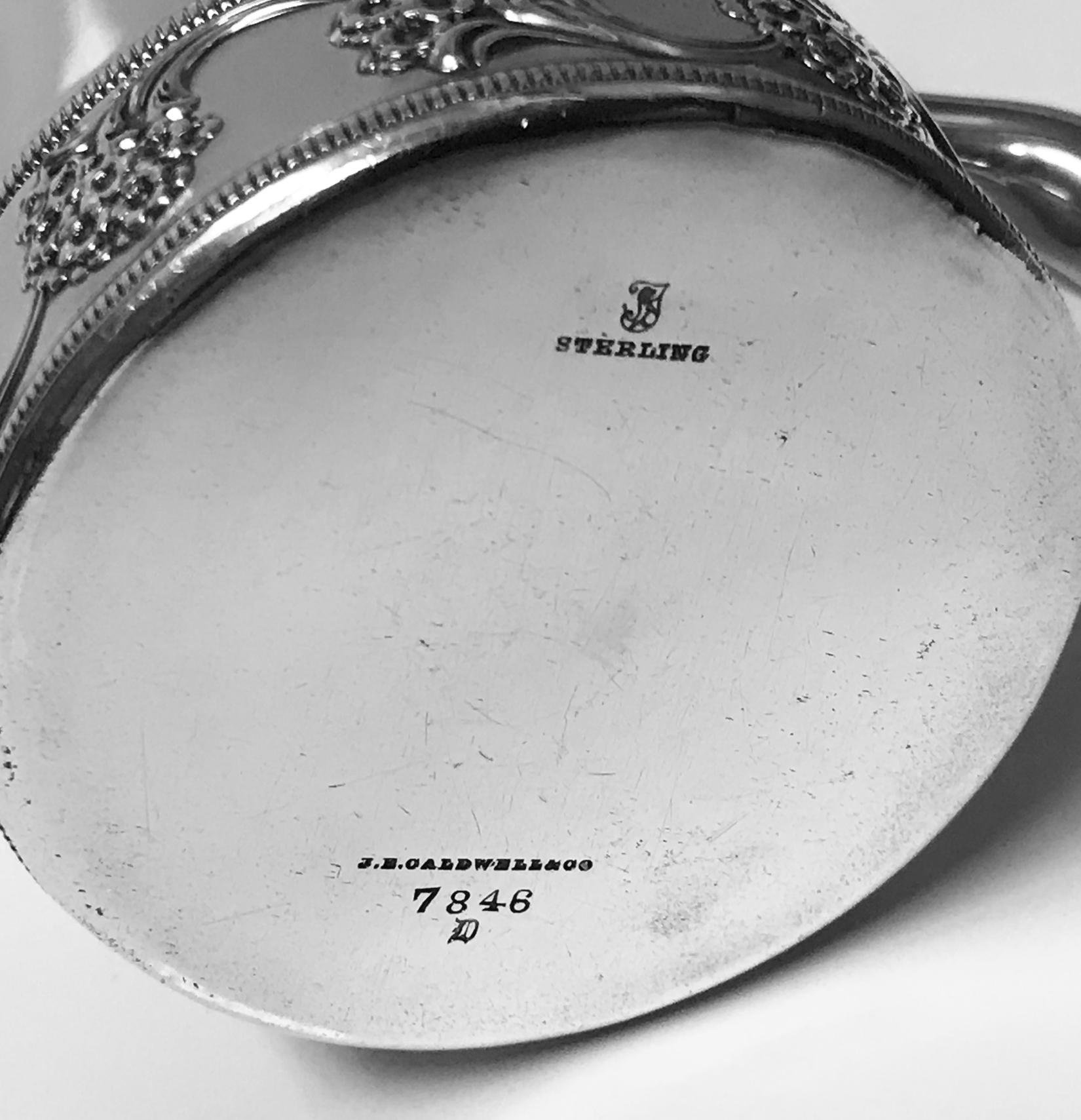 Antique J.E.Caldwell Sterling Silver Cup, circa 1900 In Good Condition In Toronto, Ontario