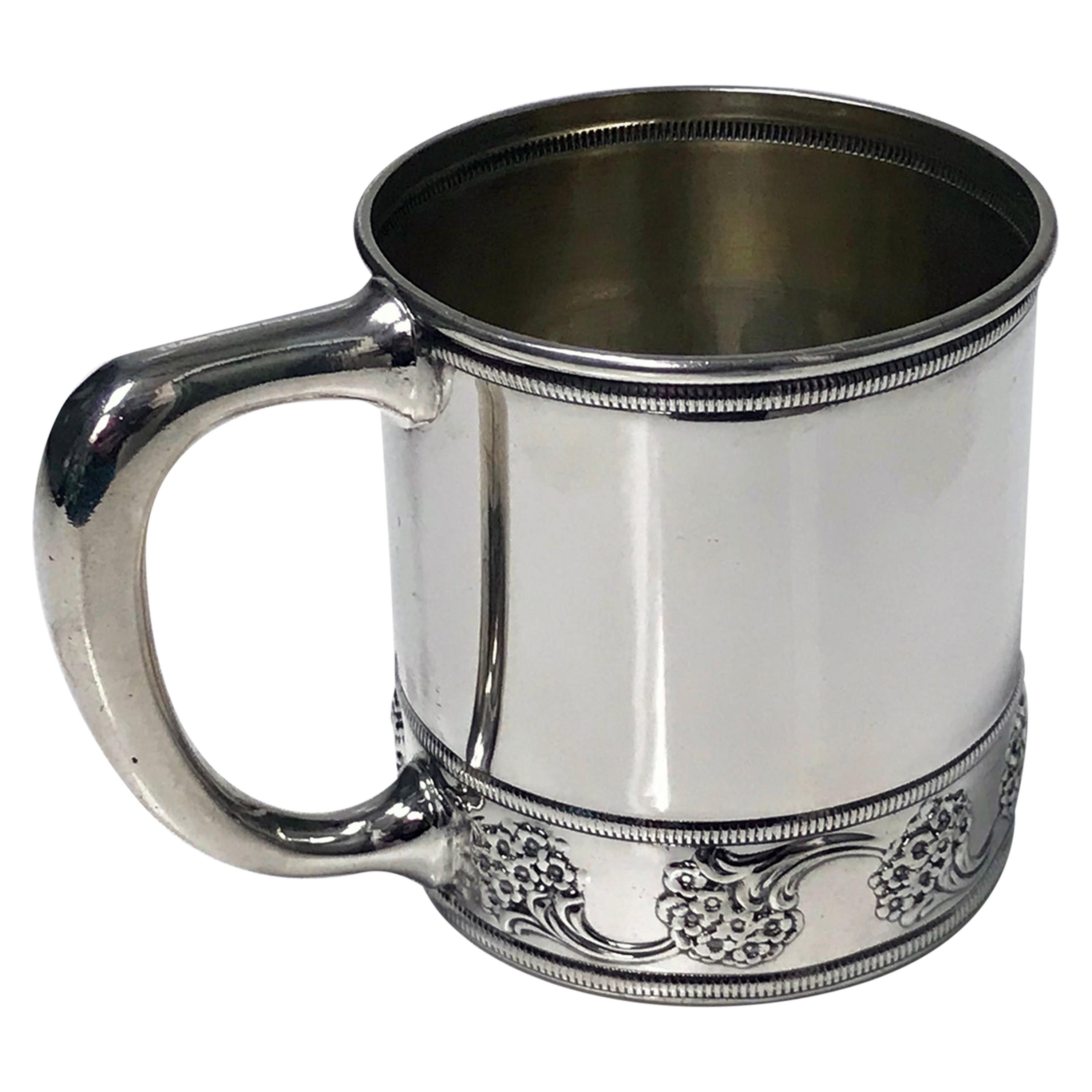 Antique J.E.Caldwell Sterling Silver Cup, circa 1900