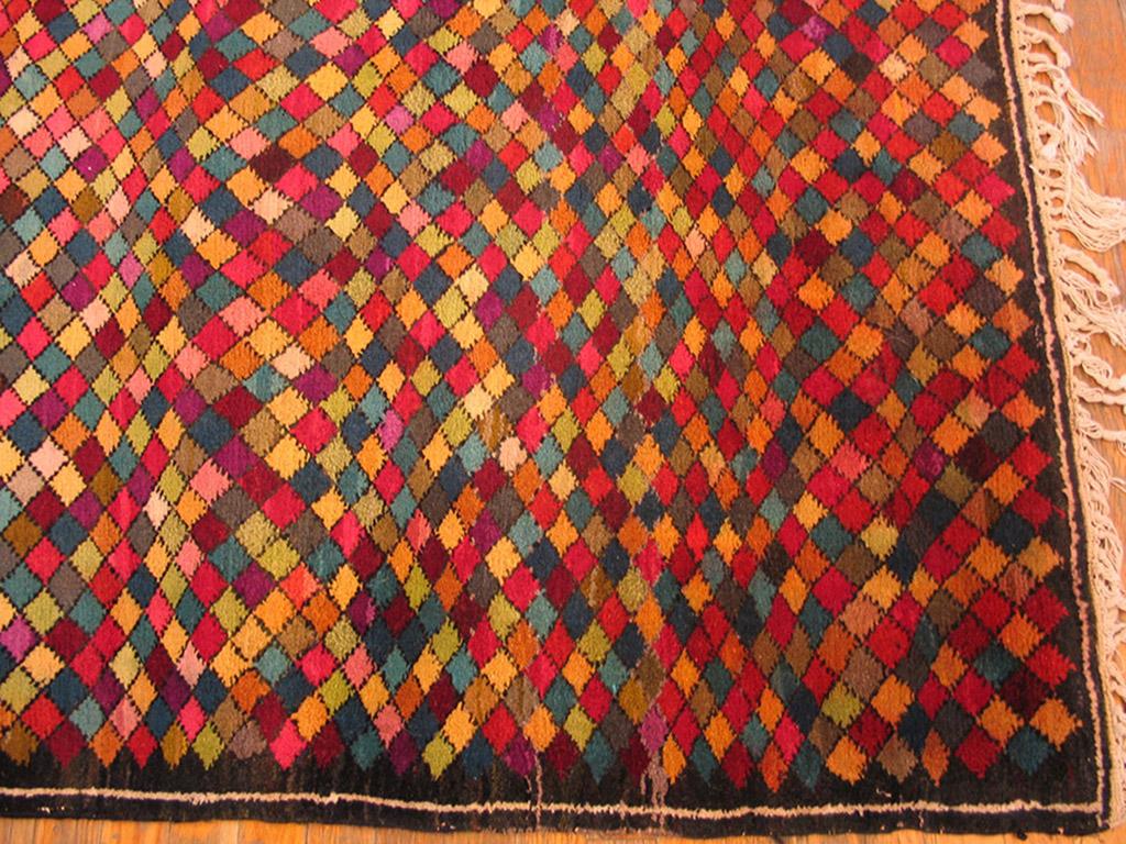 Early 20th Century Jerusalem Carpet ( 4'11