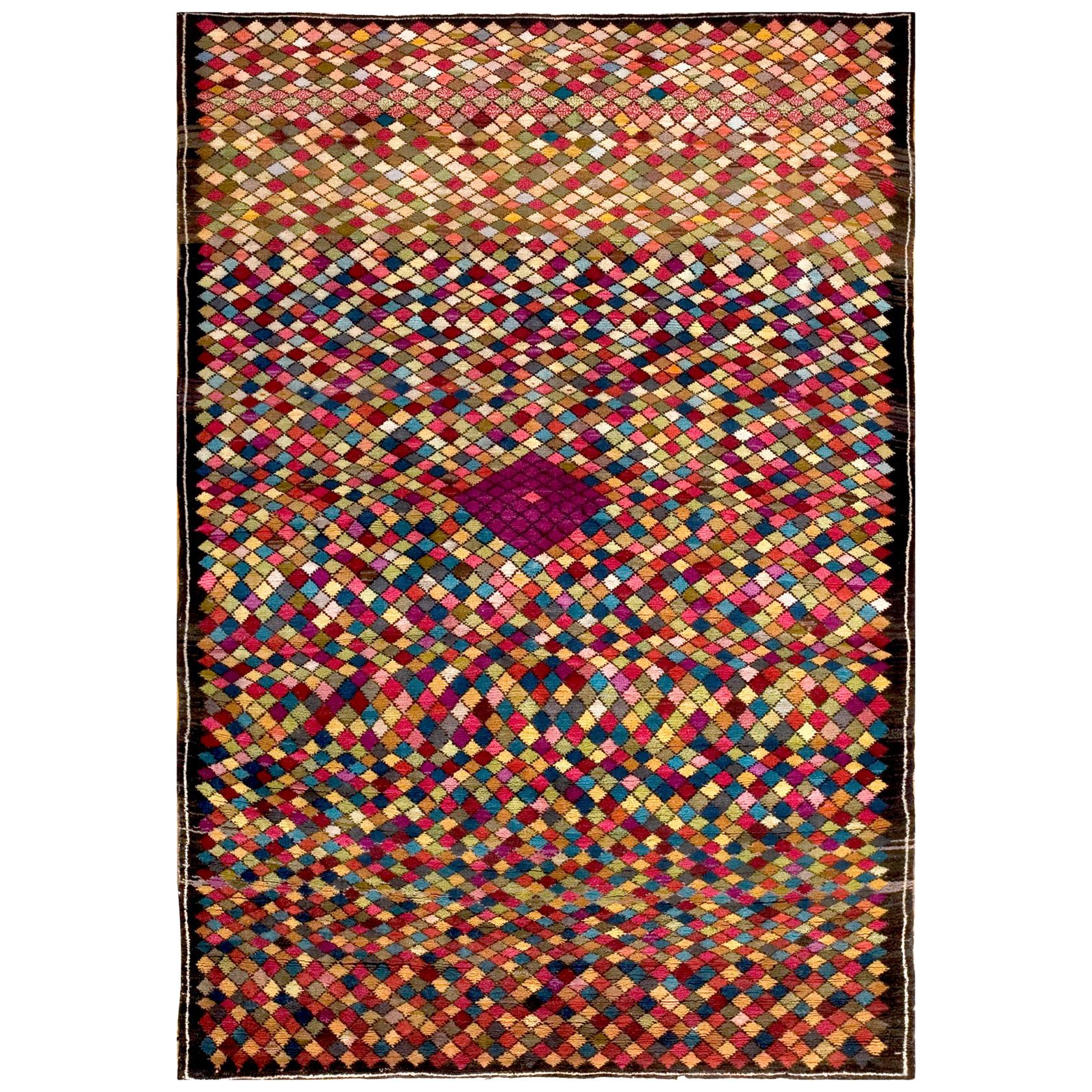 Early 20th Century Jerusalem Carpet ( 4'11" x 7' - 150 x 213 )