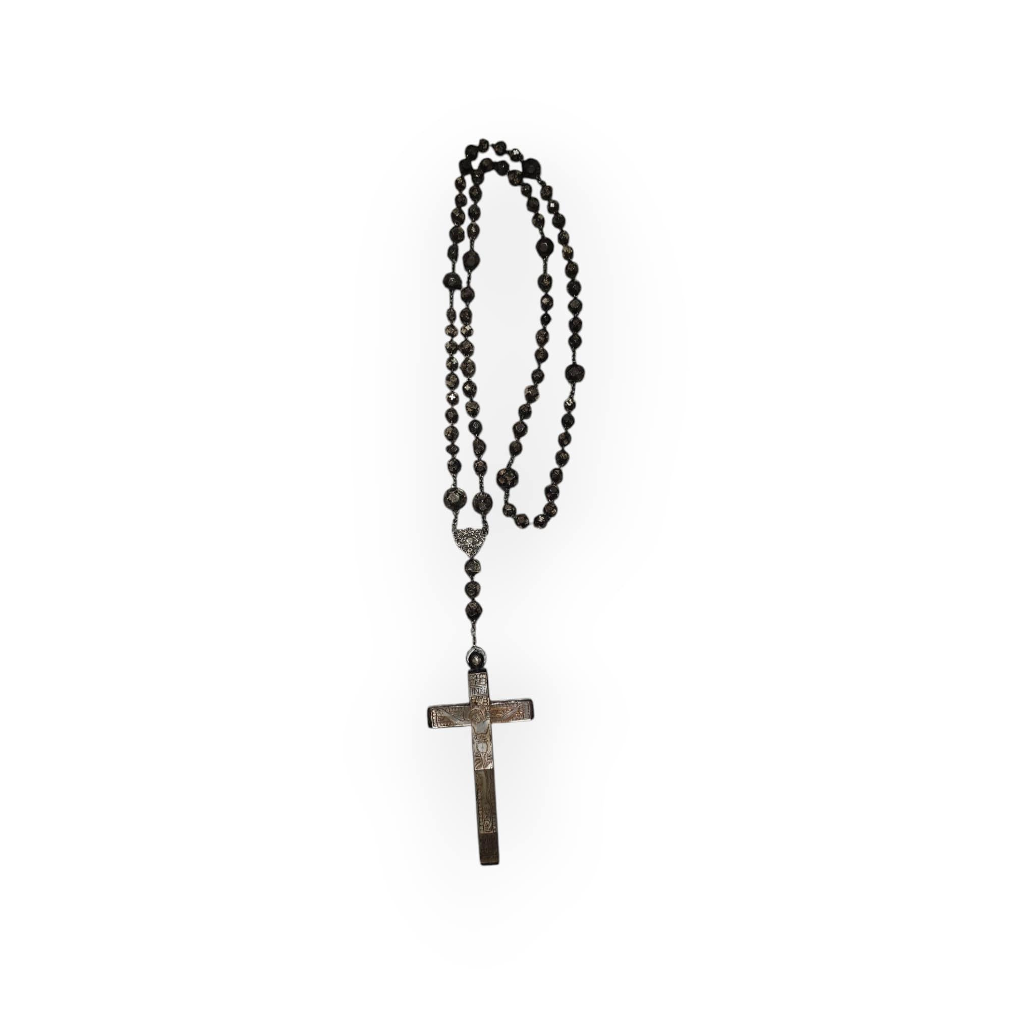 Antique Jerusalem Rosary Cross – 19th Century In Good Condition For Sale In Madrid, ES