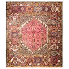 Antique 1920s Jerusalem Carpet ( 9'6" x 11'8" - 290 x 355 )
