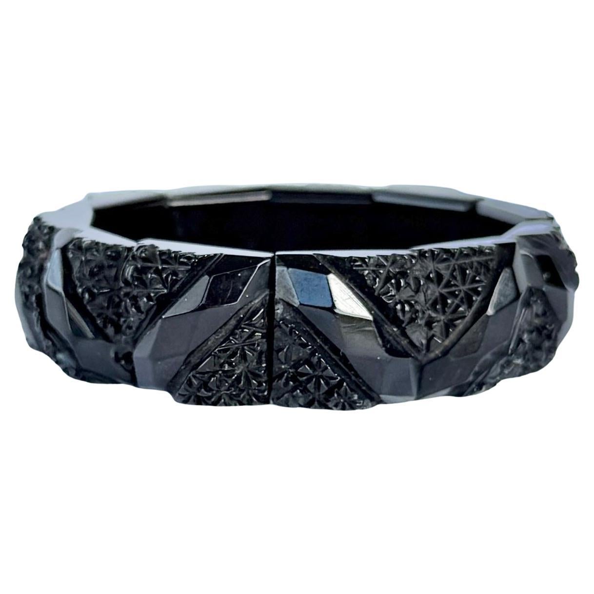 Antique Jet Bracelet