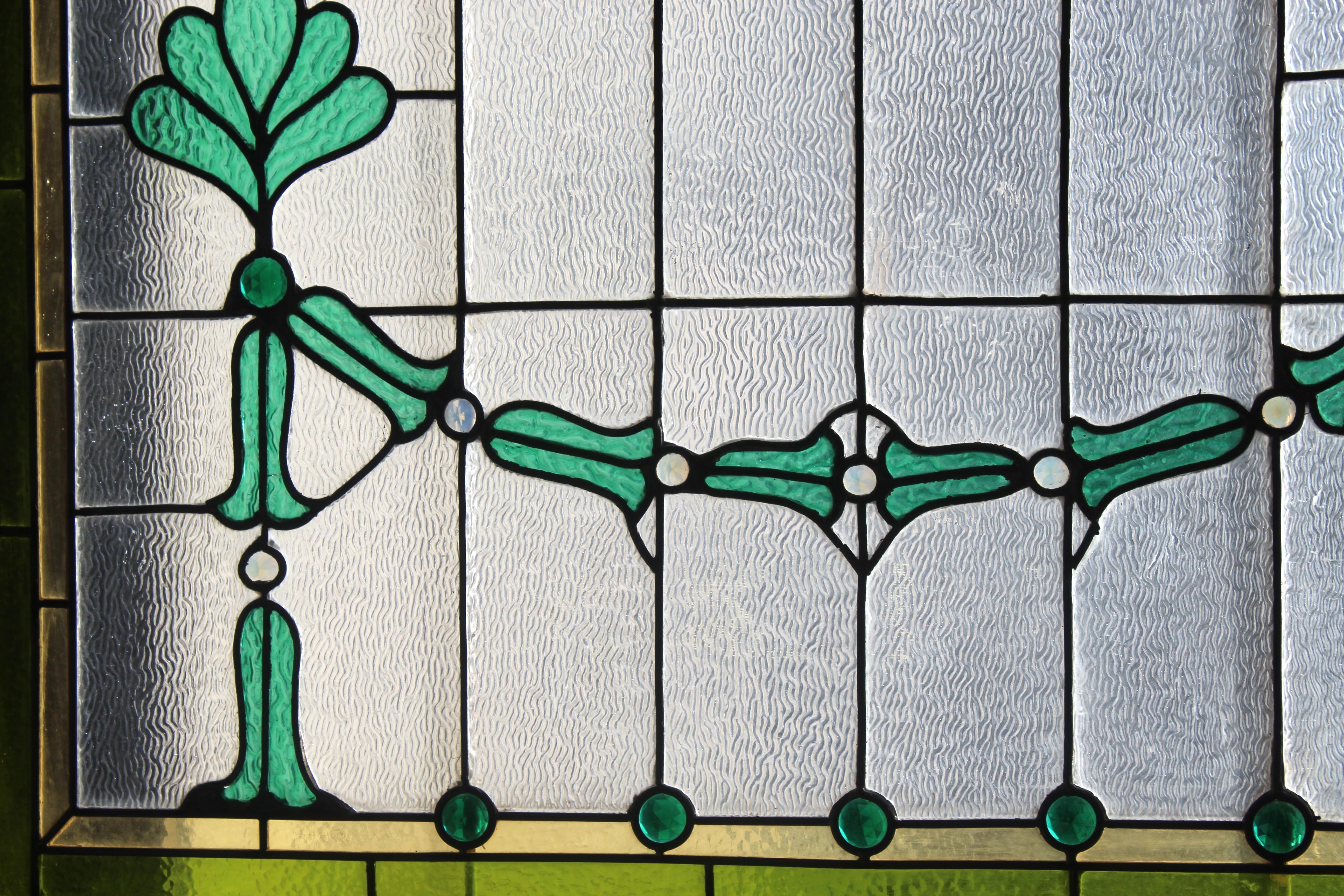 Antigua vidriera Jeweled Stained glass 40