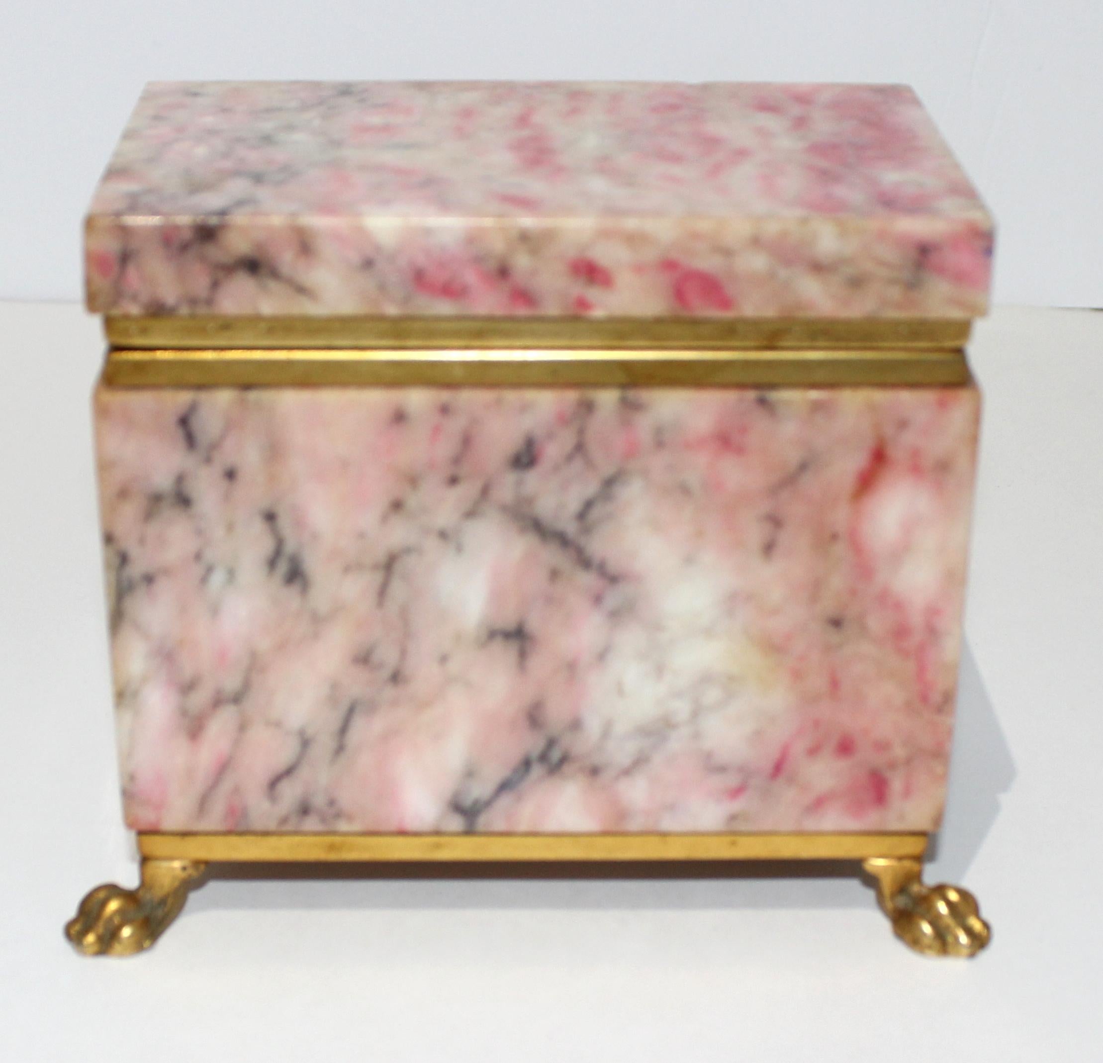 vintage jewelry casket