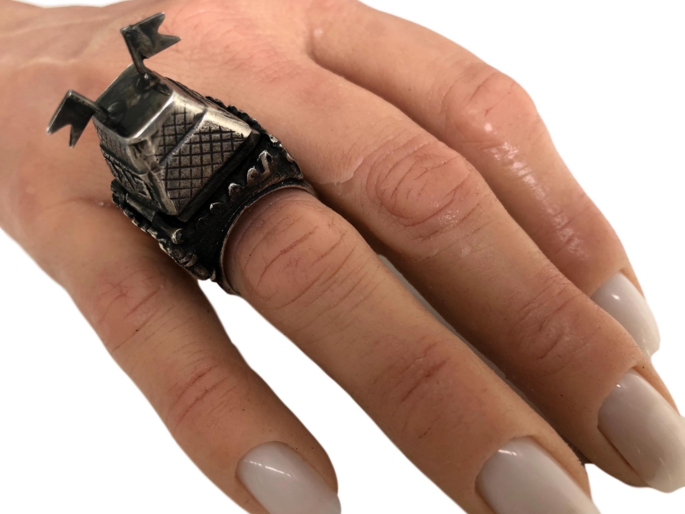 Women's Antique Jewish Wedding Ring
