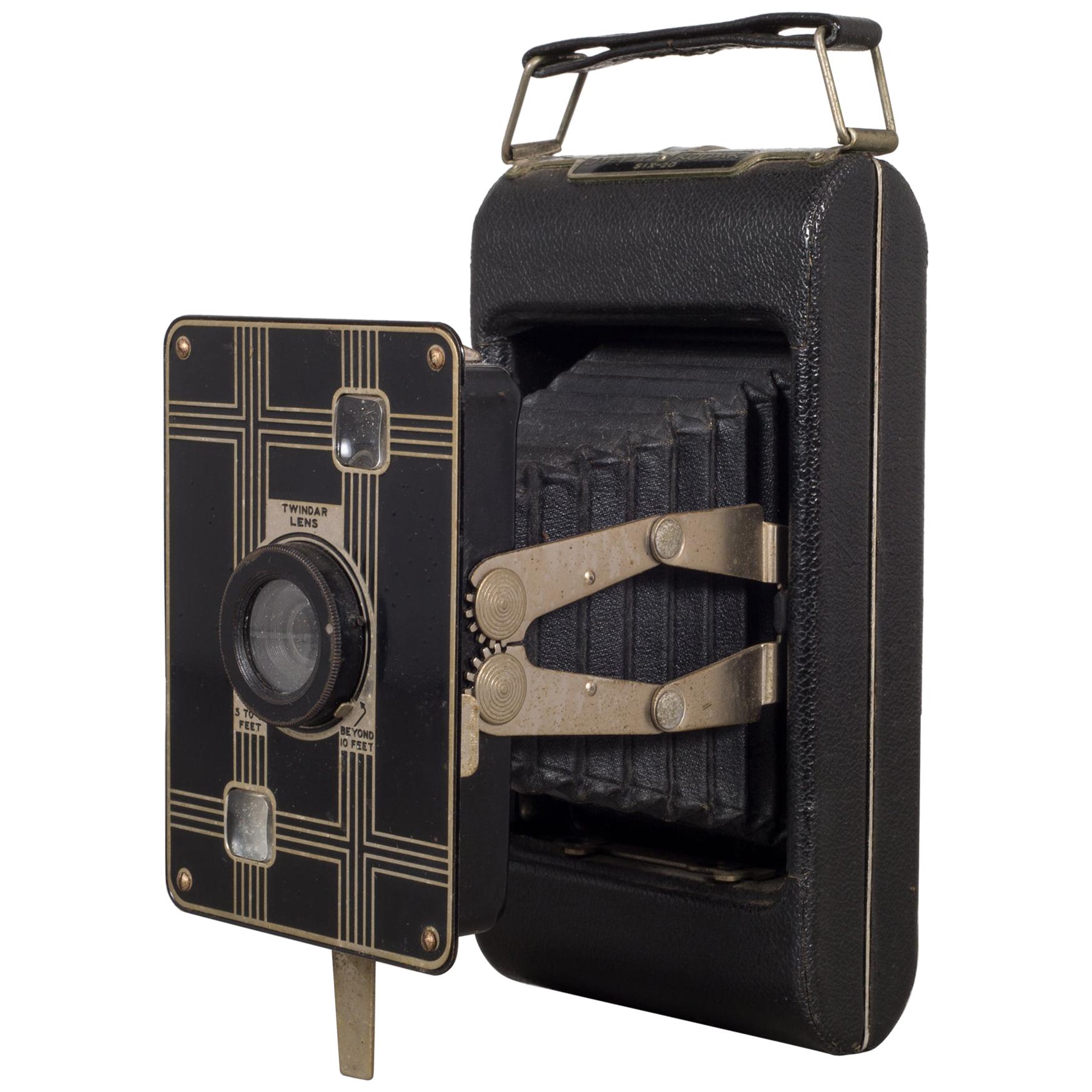 Antique "Jiffy Kodak Six-20" Folding Camera, circa 1933