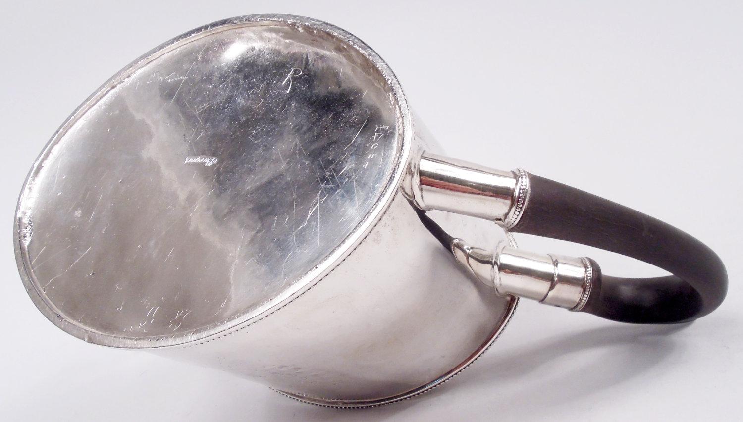 Antica teiera in argento John Burger New York Federal Classical in vendita 4